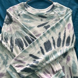 Girls Tie-Dye Crewneck